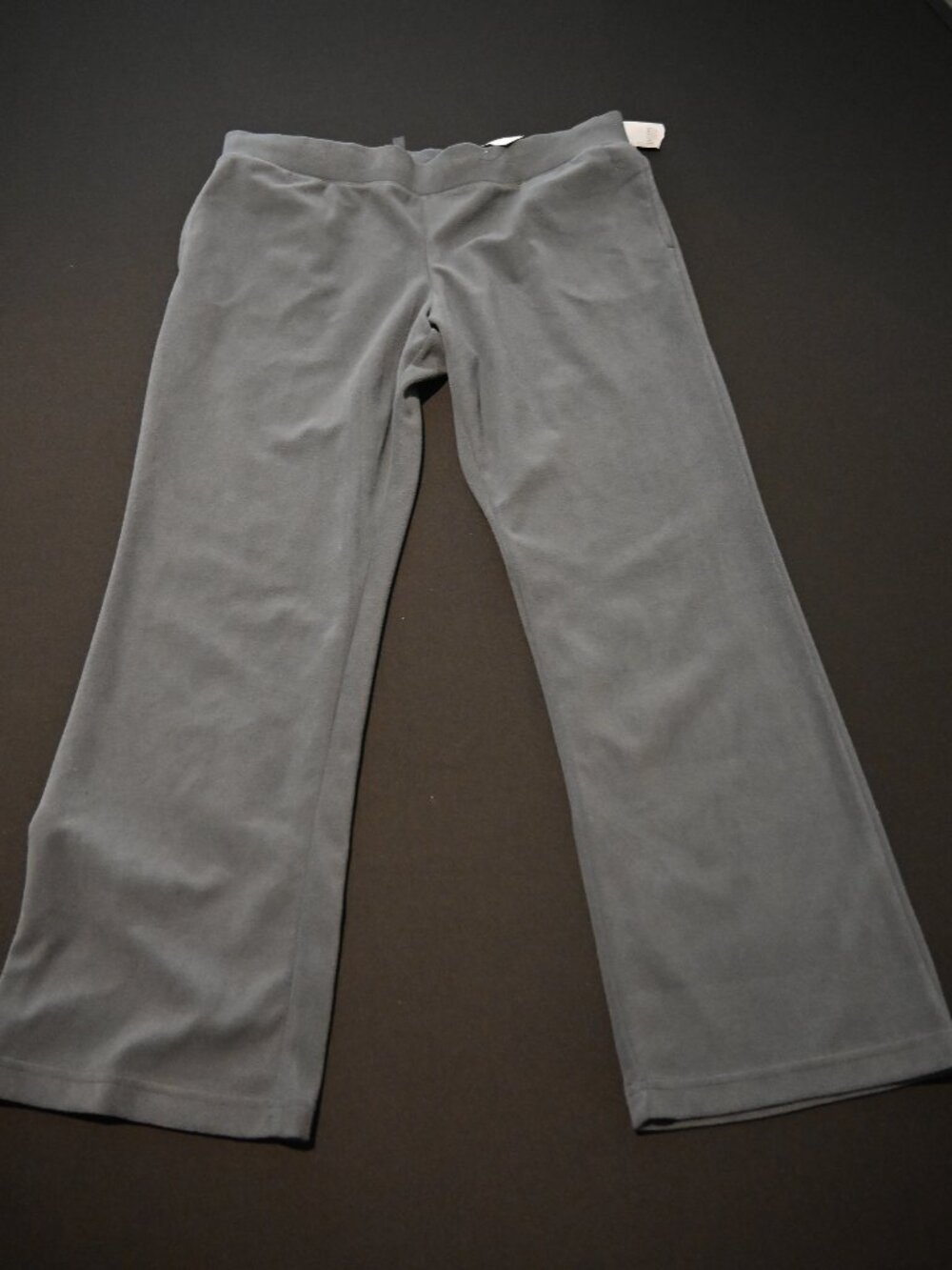 Danskin Now women's fleece-lined yoga/lounge pants, size L/G (12–14)